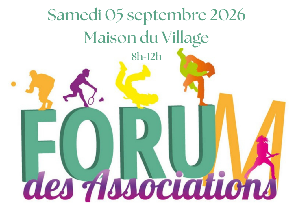 Le Forum des associations se déroulera le samedi 05 septembre à la Maison du Village, de 08h30 à 12h00.
Rendez-vous incontournable de la rentrée, c'est le moment idéal pour rencontrer les associations Maubelanes : découvrir ou re-découvrir une activité, prendre contact avec les membres des associations culturelles, sportives, de loisirs.
Venez nombreux !!!!